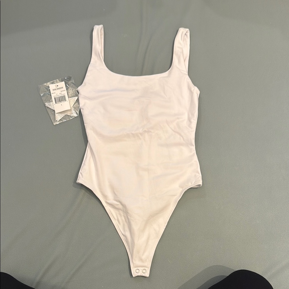 Good American white tank, Brand new, Tags, size 1
